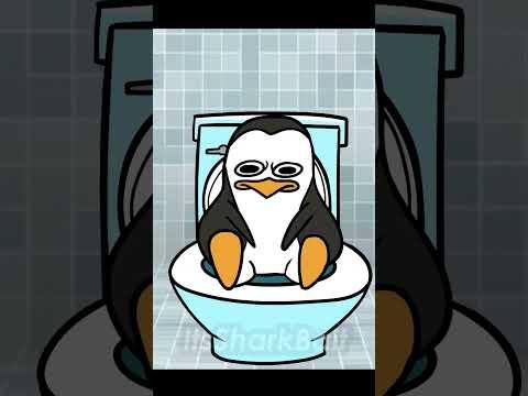 Los Pingüinos me la van a mascar animated 😂 #meme #animation