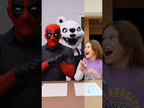 Deadpool vs Ice cream 😎💪 #shorts #melisa