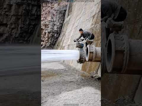 Releasing Dam Water Is Not An Easy Task | #shorts #viralshorts