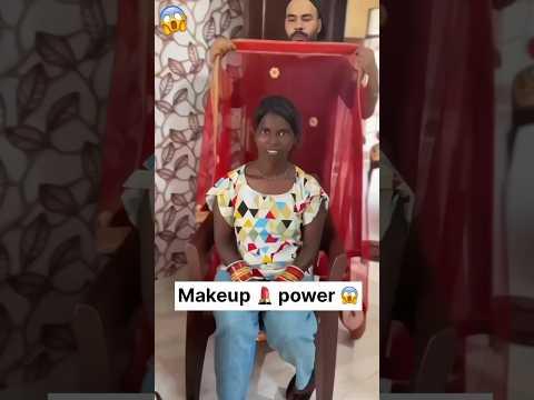 Wait for makeup power 😱😱