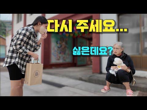 강아지 입양 받았는데 하루만에 돌려 달라고 찾아 온 여자