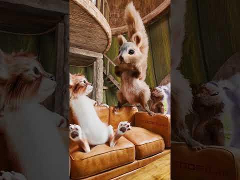 Guess my fart? 🐿 I won 💪 #squirrel #petz