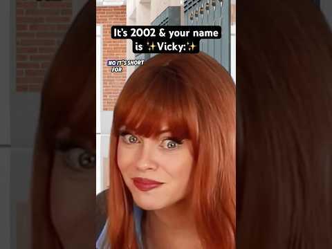 The “Icky Vicky” song from Fairly Odd Parents made life tough for Vickys in the #early2000s