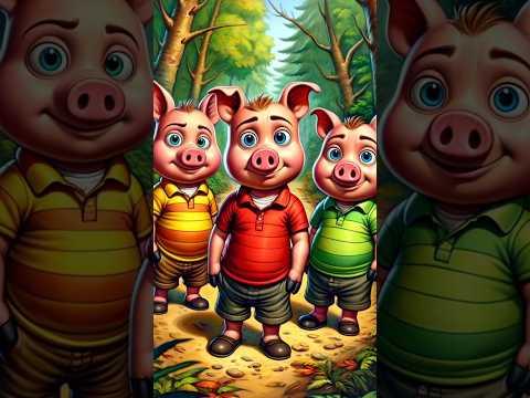 Los 3 Chanchitos 🐷 Y El Lobo 🐺 (Final inesperado)