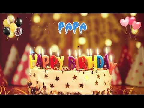 PAPA Happy birthday song – Happy Birthday to You