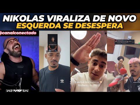 Nikolas ferreira viraliza de novo e esquerda se desespera.