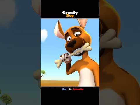 Greedy Dog | लालची कुत्ता #shorts