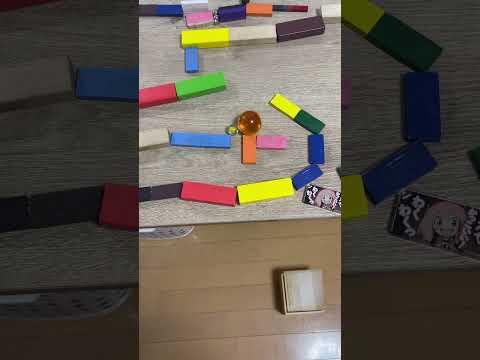 【90秒嬉し】本日ピタゴラスイッチ #marblerun #dominos #rubegoldberg #woodentoys #ピタゴラスイッチ #tiktok #asmr #marblerace