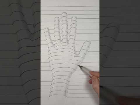 How to draw an INVISIBLE HAND!