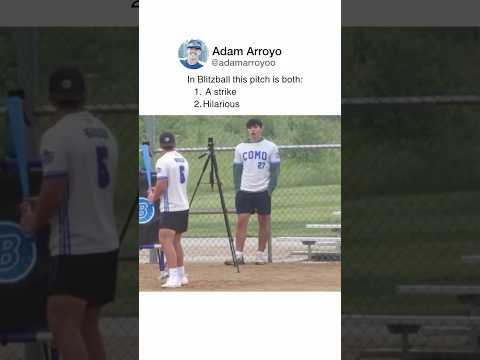 Behind him 🤯 #baseball