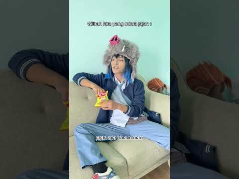 temen kamu pasti ada yang kaya gini kan? atau malah kamu? 😌 #demonslayercosplay #cosplayanime