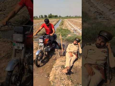 Open water through bike 🤣 #trending #funny #comedy #short #youtubeshorts