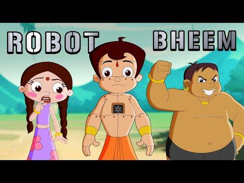 Chhota Bheem turns into a Robot | Cartoons for Kids | Hindi Videos