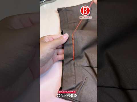 Simple method to shorten pants Part 01 #rakshabandhan #bilochpuratips2diy