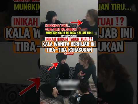 Allahu Akbar‼️inikah hukum tabur tuai⁉️adiknya kerasukan⁉️ #ruqyah #reaksi #alquran #islam