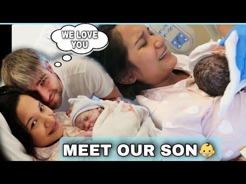 BIRTH VLOG!MEET OUR BEAUTIFUL BABY BOY👶| Dutch-filipina