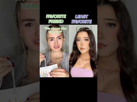 #pov The least favorite friend is always forgotten... @katieeann #shorts #youtubeshorts