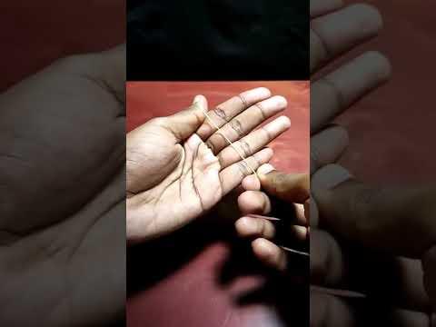 indian rubber band magic😂😲 #shorts