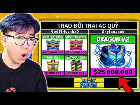 BI HUỲNH THỬ THÁCH TRADE THÀNH CÔNG DRAGON BẰNG HỘP QUÀ XỊN NHẤT TRONG BLOX FRUIT