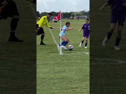 BOA, GAROTA! 👏😮‍💨 No limite, ela deu show de controle de bola!