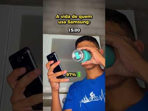 A vida de quem usa Samsung: