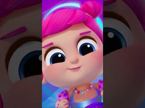 Let's Dive and 🧜‍♀️ be a mermaid too! Learn to Swim! #jill #LittleAngel #nurseryrhymes