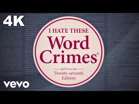 "Weird Al" Yankovic - Word Crimes (Official 4K Video)