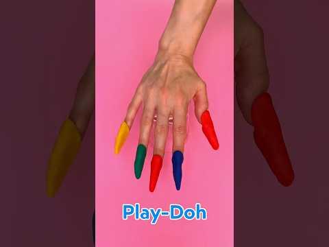 The EASIEST DIY Kids Nail Recipe for a Fun Time? 💕💅🏻 #kidsvideo #hacks