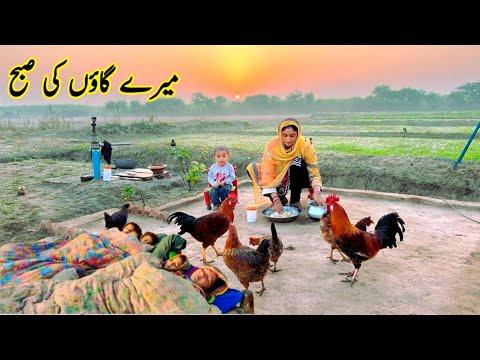 Mere Gaon Ki Subah I Pakistan Village Life I Mud House I Village Women Morning Routine