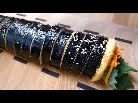 양배추와 두부를 저녁 대신 이렇게 드세요‼️ 두달만에 10kg 감량한 밥없는 김밥👍다이어트 레시피 | Gimbap