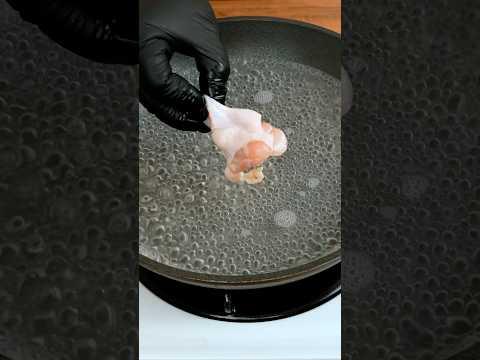 I no longer fry chicken in oil, now I do it in water