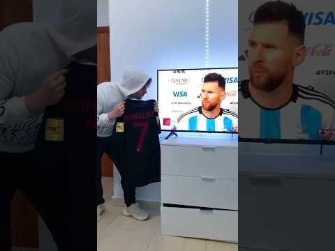 Messi se enfadó conmigo 🤬 #Shorts