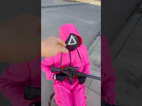 Dressed up a soldier