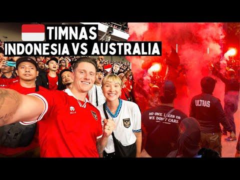 Our First TIMNAS Game! INDONESIA v Australia at GBK JAKARTA 🇮🇩 World Cup History