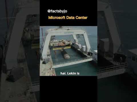 आख़िर क्यों microsoft ने अपना data center पानी में डुबाया?? #factsinhindi #shortsfeed