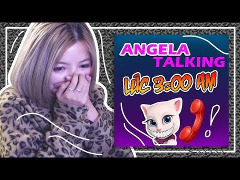 ĐỪNG CHƠI TALKING ANGELA VÀO 3 GIỜ SÁNG - OHSUSU BỊ ÁM || Thử Thách Talking Angela 3AM