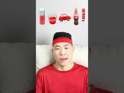 🍟🍚🥩🎧[ASMR]| Red-themed Mukbang | Perfect for Sleep#immersive #asmr #asmrsounds  #funny