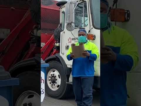 Garbage man gets a heart warming gift🎁🥰🤩