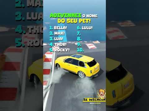 SE EU FALAR O NOME DO SEU PET, VOCÊ ESTÁ FORA! #gta