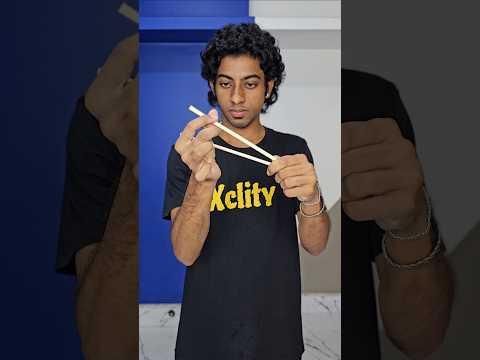 Chopstick Hack😃 #fyp #diy #lifehacks #experiment