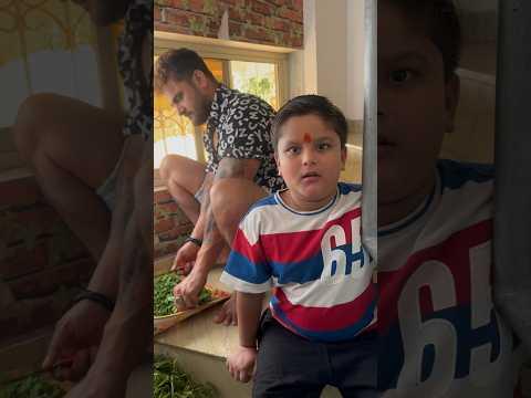 देखिए #papa #vejetariyan हो गए है  #श्री_राम जी का किरदार करके #rishabhvlogs #rishabhdailyvlosvideo