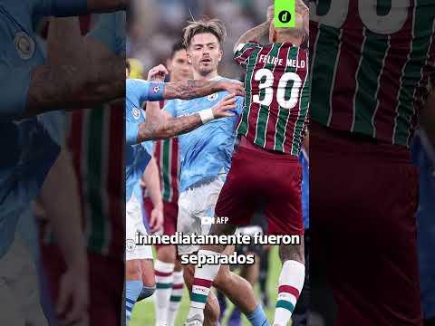 FELIPE MELO vs JACK GREALISH y KYLE WALKER: Pelea tras Manchester City vs Fluminense | Depor