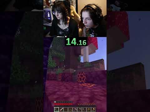 she beat me... #minecraft #minecraftmemes #funny #meme #speedrun #dream #gaming