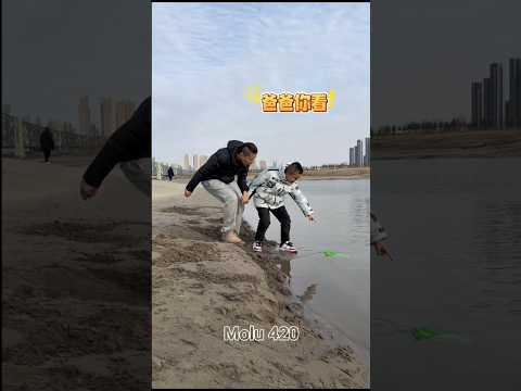 पापा पापा देखो मगरमच्छ🥹😭mini wood toy-woodworking art skills/handcraft #motupatlu #shorts