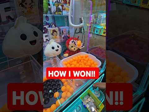 How I Won The Ping Pong Ball Claw Machine!