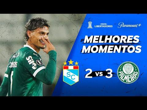 SPORTING CRISTAL 2 X 3 PALMEIRAS - CONMEBOL LIBERTADORES 2025 | Paramount Plus Brasil