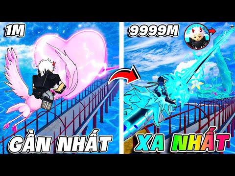 BI HUỲNH XẾP HẠNG 41 TRÁI ÁC QUỶ CÓ TẦM ĐÁNH GẦN NHẤT ĐẾN XA NHẤT TRONG BLOX FRUITS