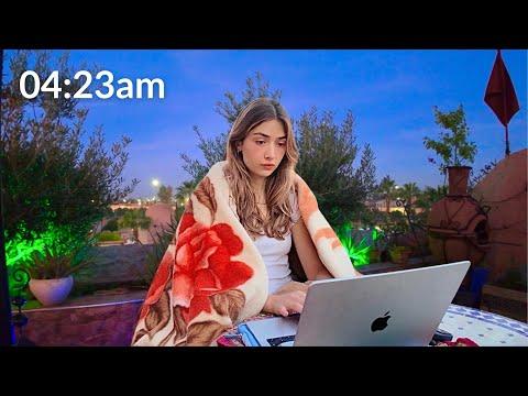 4am Productive day in Morocco | mum & daughter trip