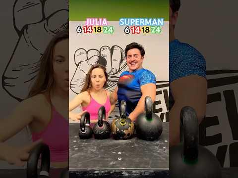 🅰️ SUPERMAN vs LAJULIA I  ​⁠@JULIAxS. Who's winner this battle? #funny #foryou #alexcap