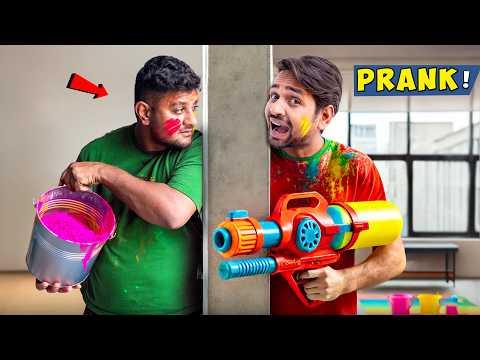 भयंकर ! Pranks On My Team 🤣 | MR. INDIAN HACKER